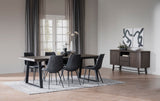 BROOKLYN Sideboard 160CM – Brushed Dark Stained – room setting