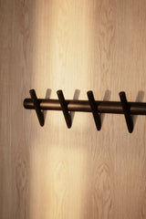 Hillmond Hook Rail 85 cm – Brown Oak – 2