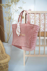 Quilted Velvet Changing Bag by Malomi Kids