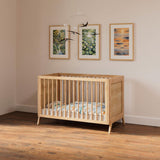 MARELIA BOIS Mitwachsendes Babybett 60 x 120 cm – vom Babybett zum Kinderbett