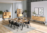 CASØ 230 Highboard with Herringbone Doors 120CM