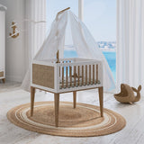 NAMI Neige Cradle - Rattan / Neige