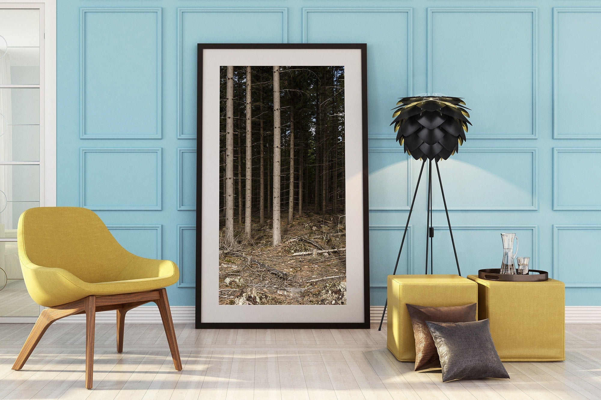 TRIPOD Black, Floor Lamp, VITA Copenhagen- D40Studio