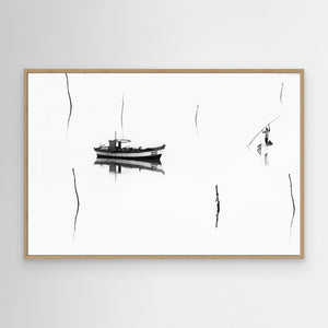 a fisherman's day by Swapnil