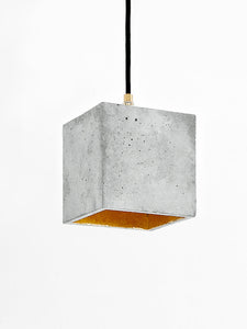 [B1] Pendant Light Grey Cubic, GANTlights Berlin- D40Studio