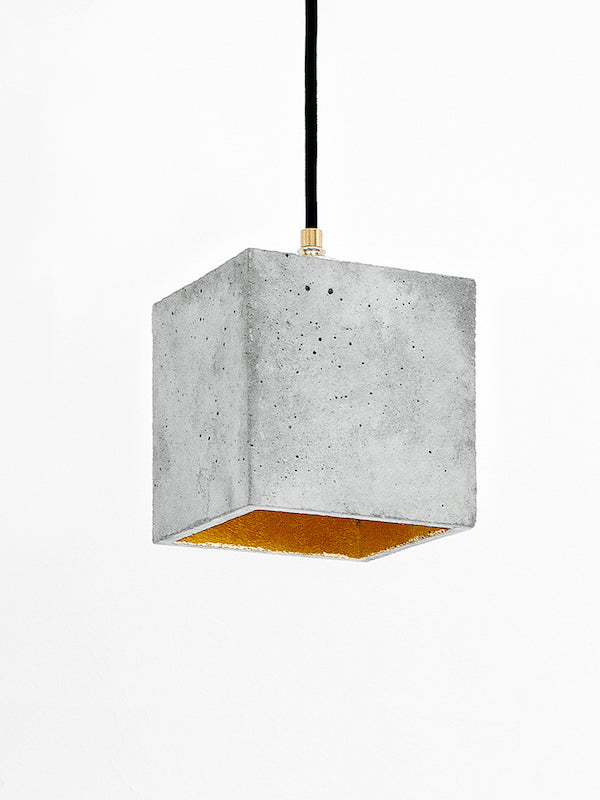 [B1] Pendant Light Grey Cubic, GANTlights Berlin- D40Studio
