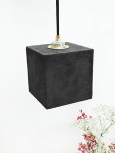 [B1] Pendant Dark Grey Cubic, GANTlights Berlin- D40Studio