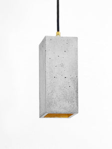 [B2] Pendant Light Grey Rectangular, GANTlights Berlin- D40Studio