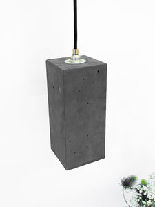 [B2] Pendant Dark Grey Rectangular, GANTlights Berlin- D40Studio