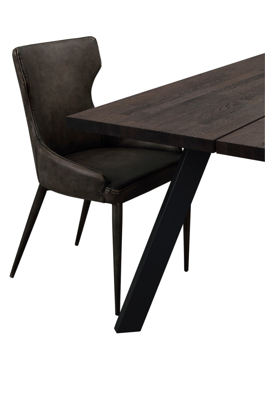 FRED Smoked Oak Dining Table 170CM