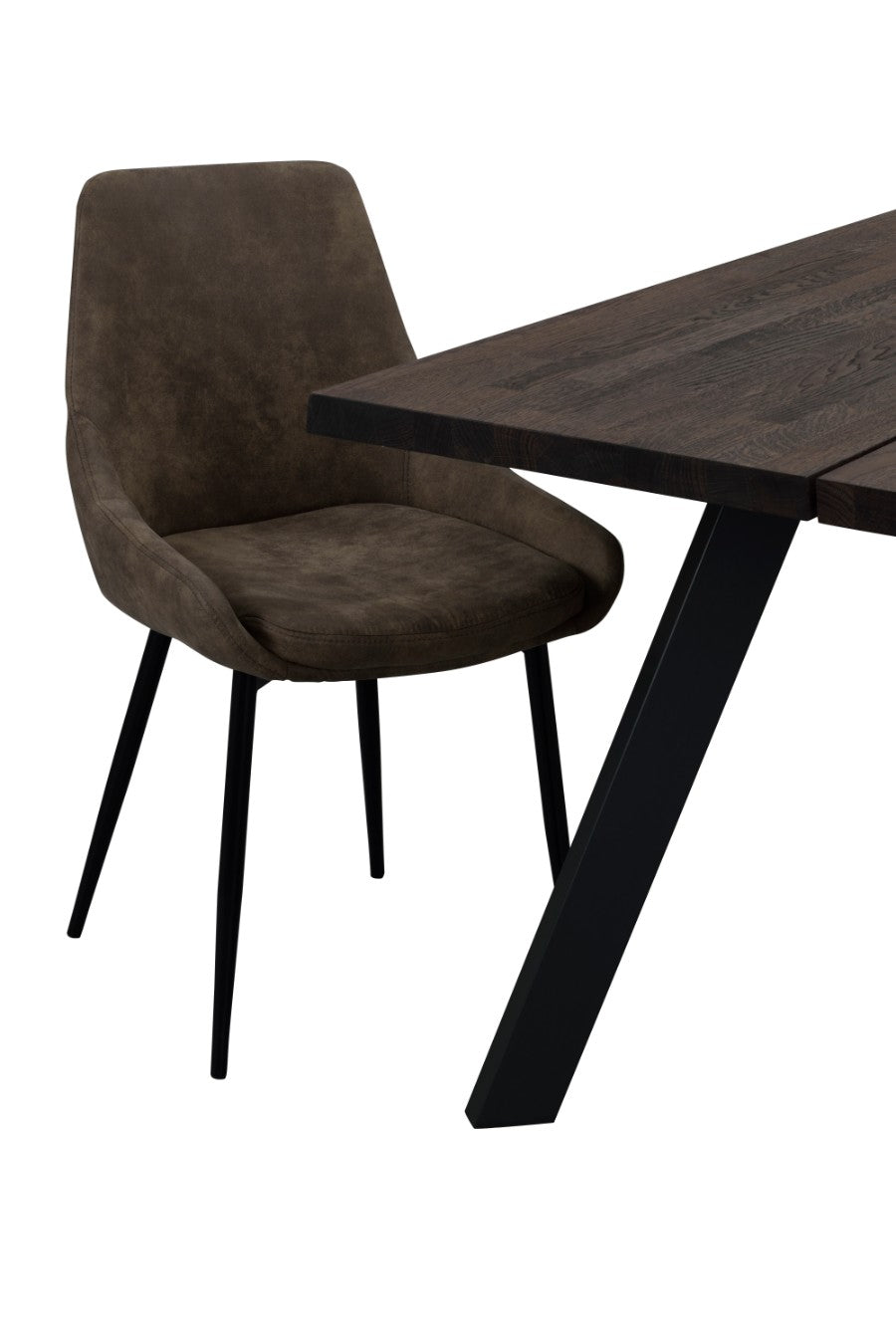 FRED Smoked Oak Dining Table 170CM