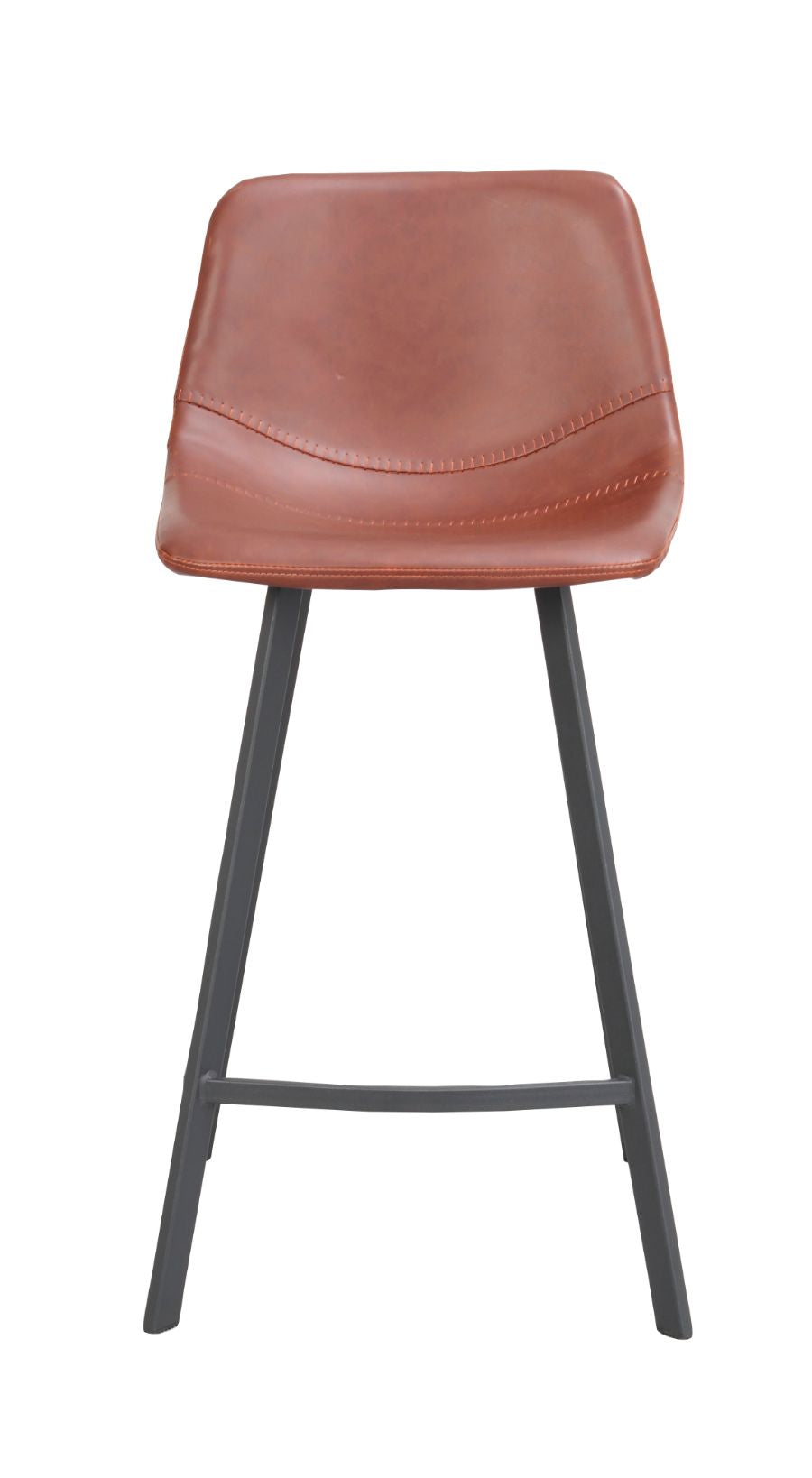 AUBURN Barstuhl Cognac 2er Set ROWICO