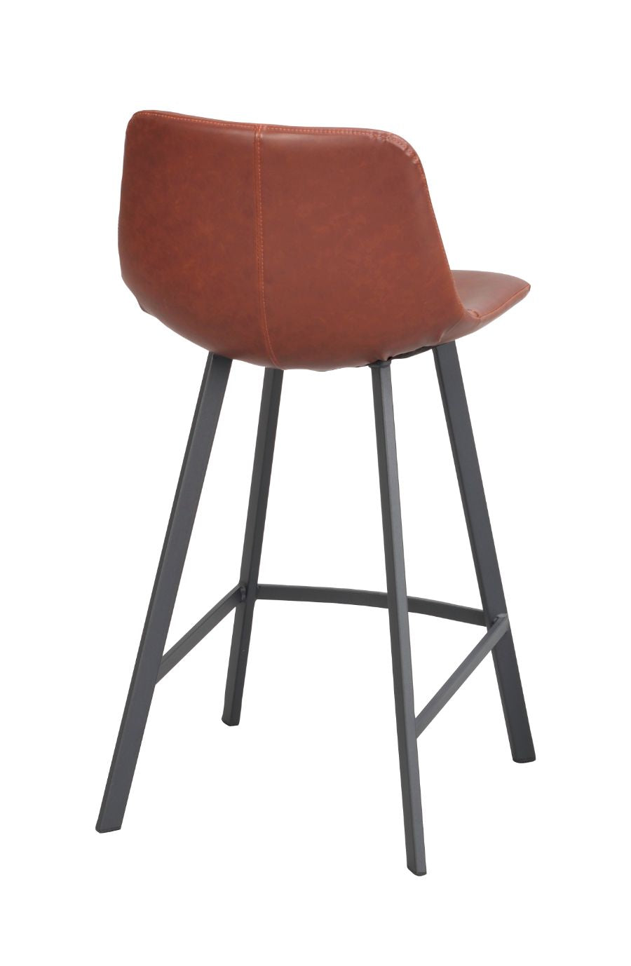 AUBURN Barstuhl Cognac 2er Set ROWICO