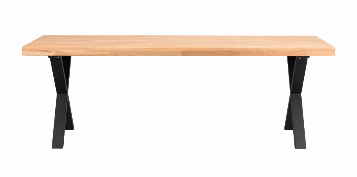 BROOKLYN X-Beine Eiche Esstisch 220/320CM ROWICO