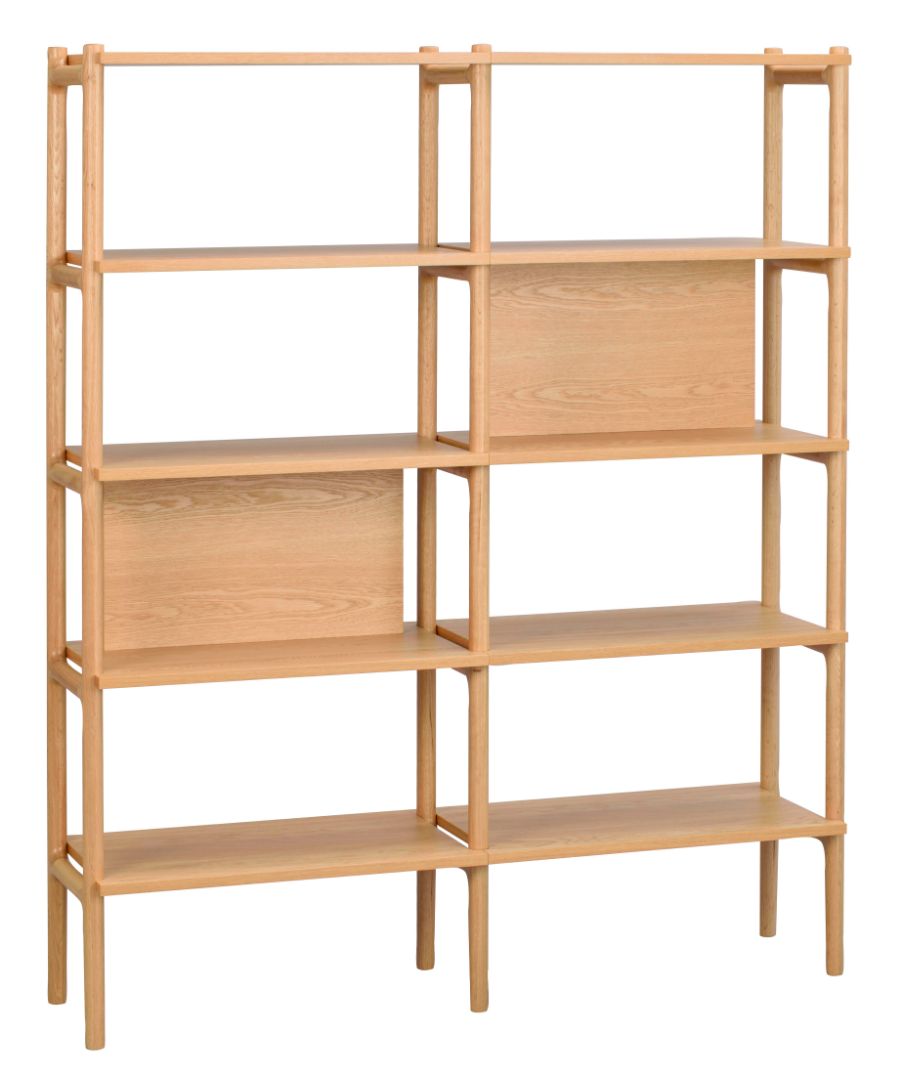HOLTON Eiche Bücherregal 140 CM - Outlet
