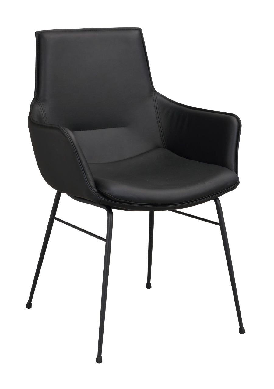 LOWELL Ledersessel – 2er-Set