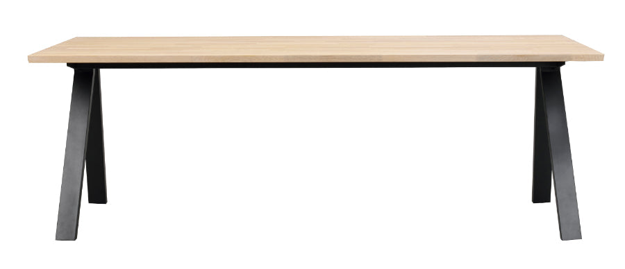 CARRADALE Esstisch mit V-Bein, 220 bis 320 cm