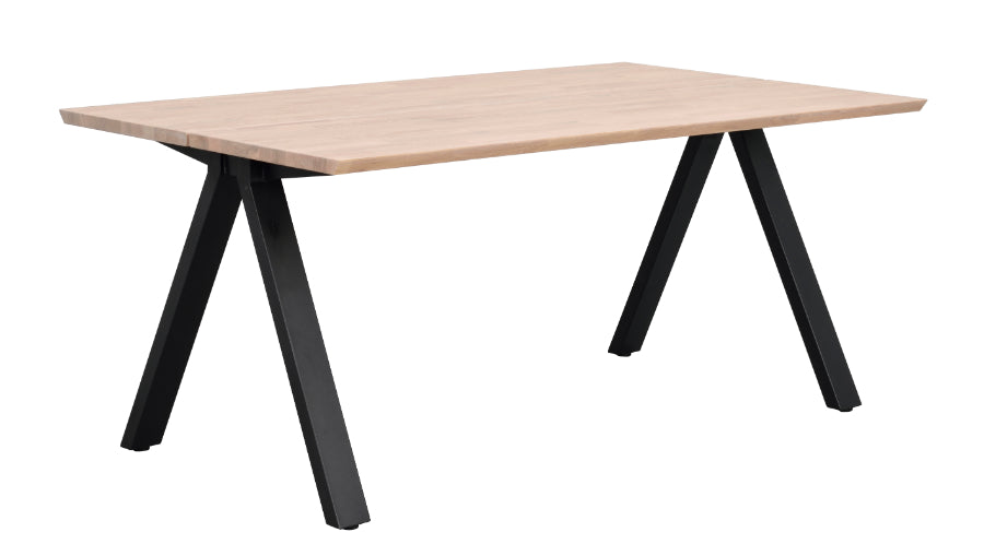 CARRADALE Esstisch mit V-Bein, 220 bis 320 cm