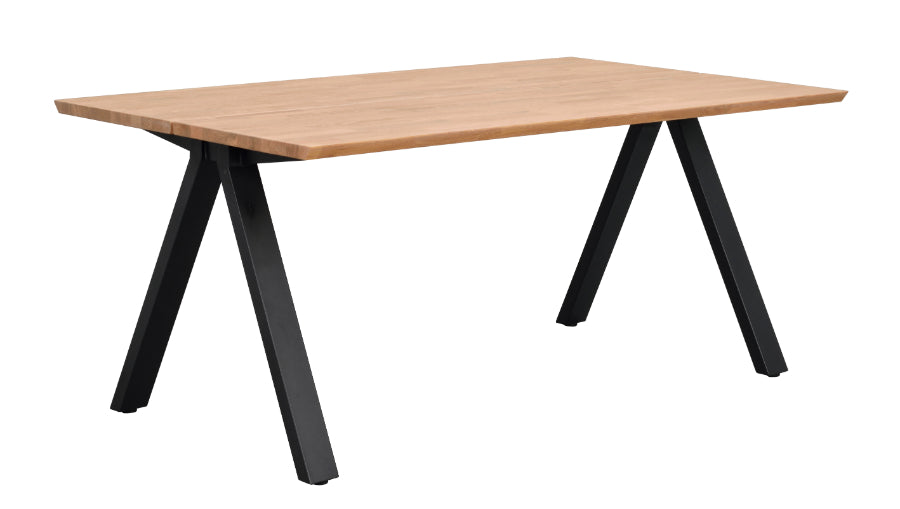 CARRADALE Esstisch mit V-Bein, 220 bis 320 cm
