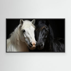 Horses 0000 P Horse Friends 2 by Bilge Paksoylu