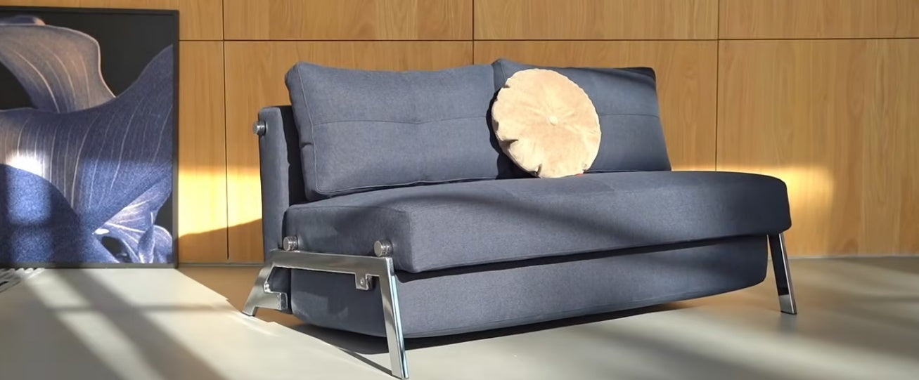 CUBED Chrom Sofabett 160CM