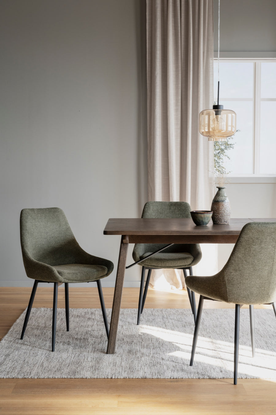 SIERRA Stoff-Set mit 2 Stühlen