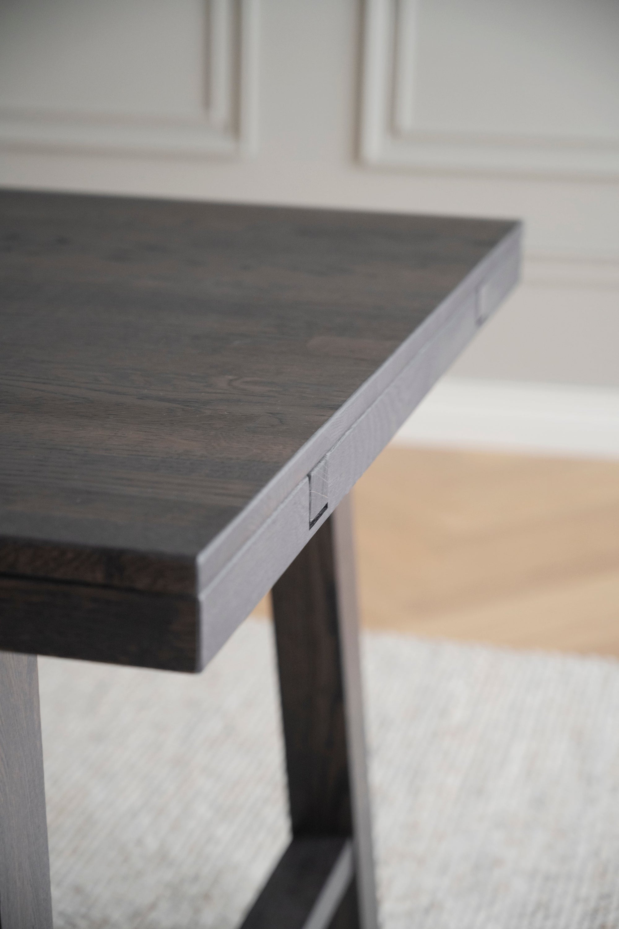 BROOKLYN Dark Brown Oak Dining Table 220/320CM – Dining table – 5