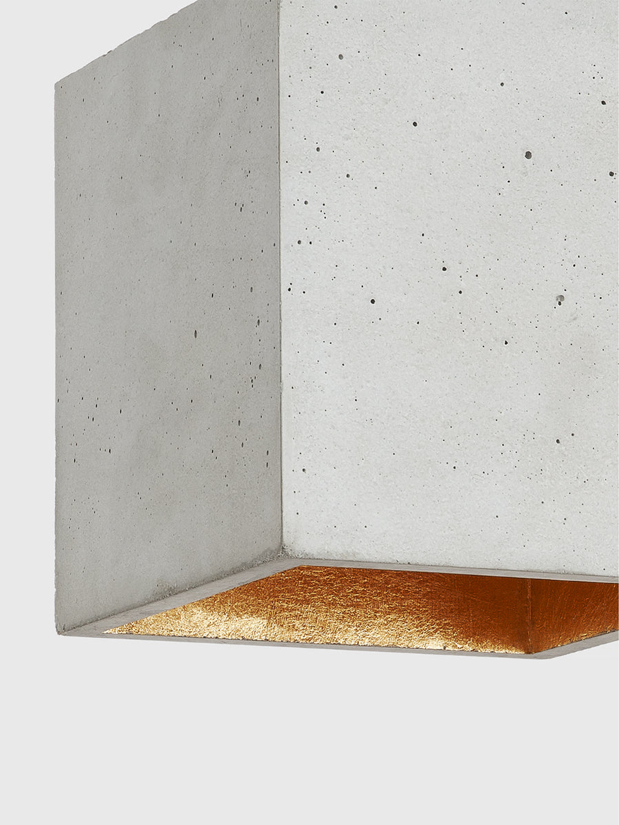[B5] Pendant Light Grey Cubic