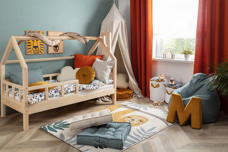 French Pouf in a child's room