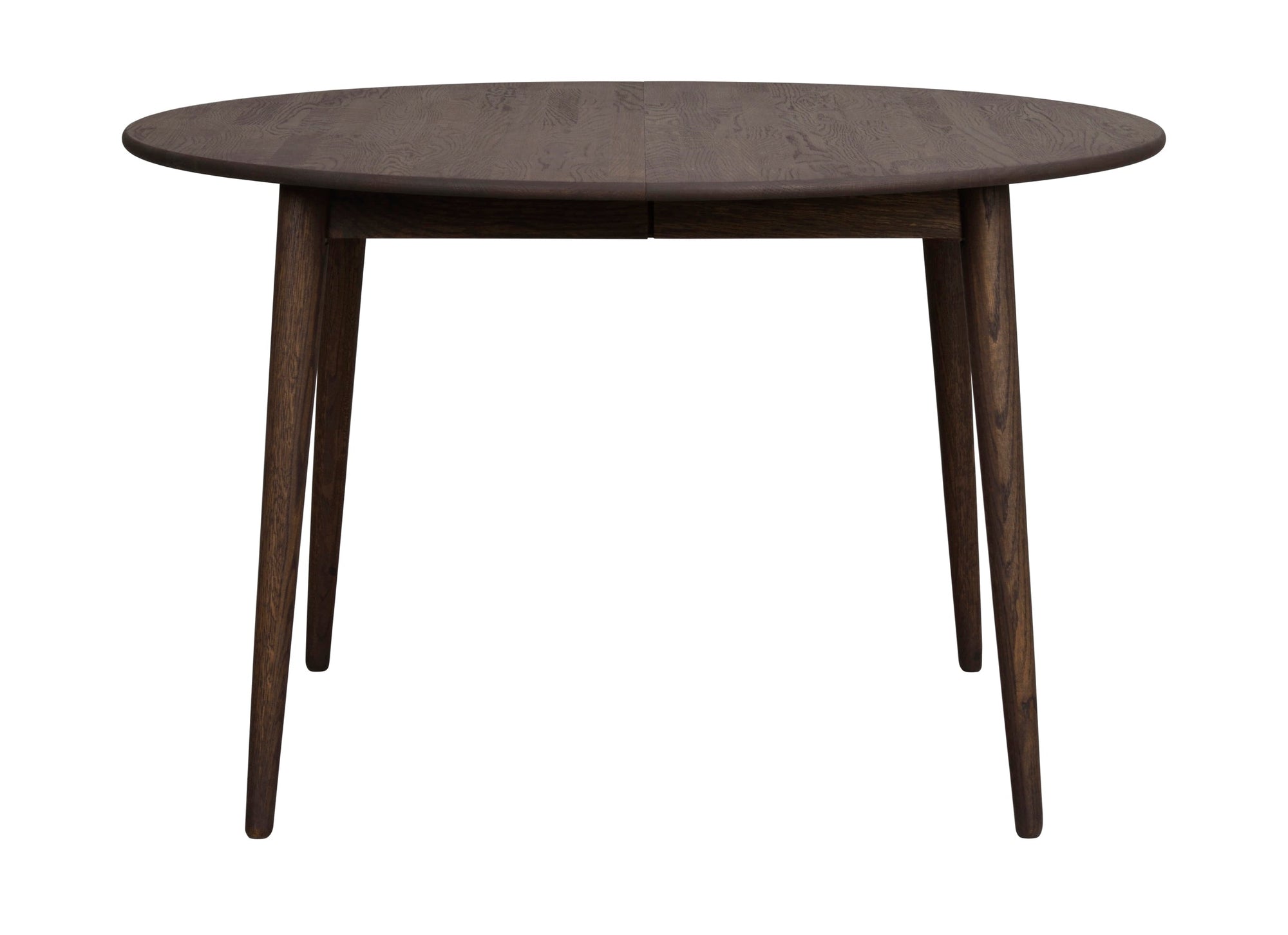 Tyler Round Extendable Dining Table Ø120 cm – Brown Oak – 1