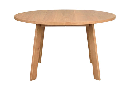 Glenside Round Extendable Dining Table Ø130 cm – Oak – 1