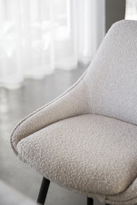Sierra Bar Chair (2-Pack) – Beige Bouclé – 3