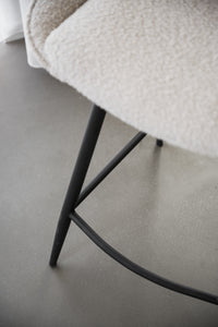 Sierra Bar Chair (2-Pack) – Beige Bouclé – 6