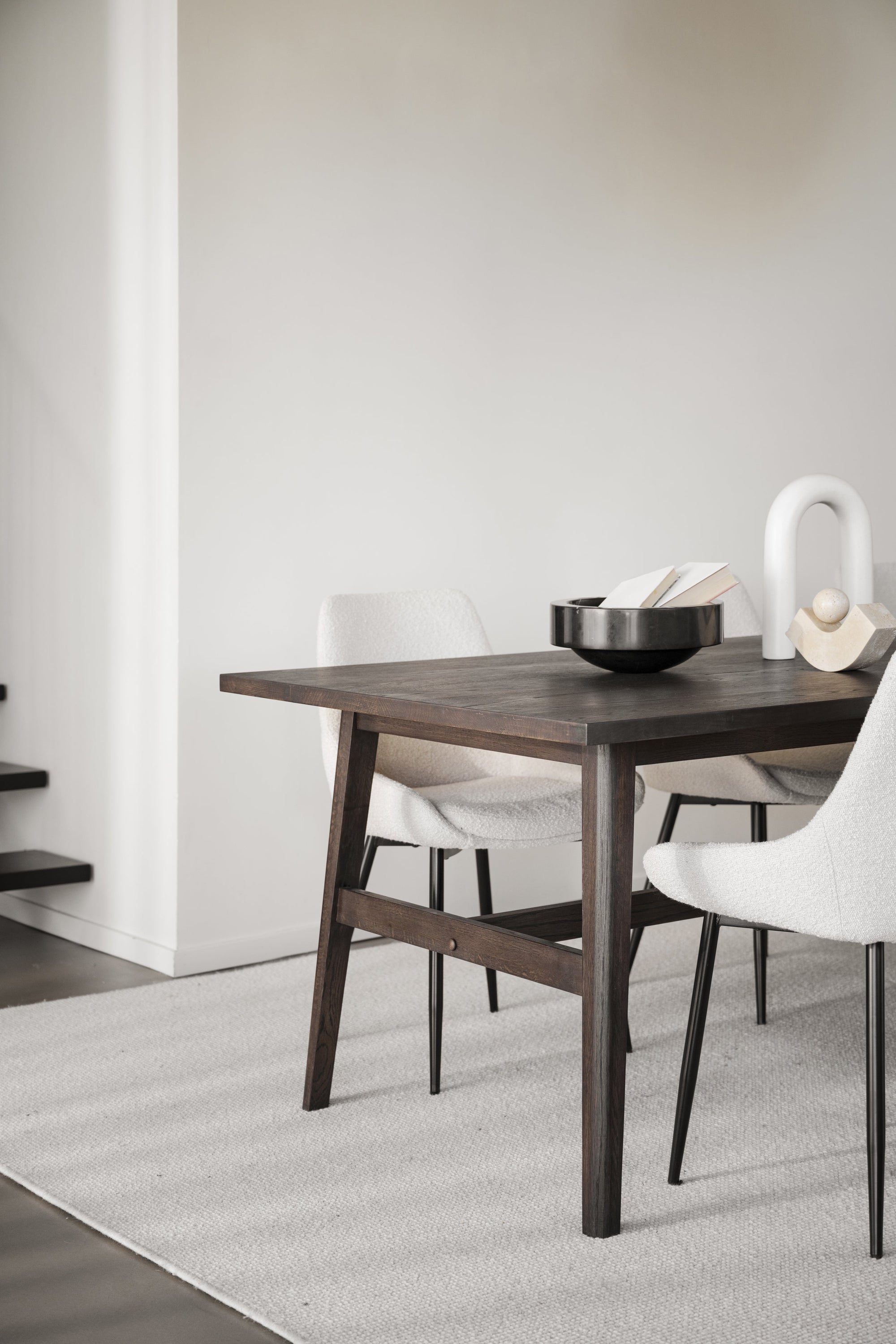 Plainfield Dining Table 220 x 100 cm – Brown Oak – 5