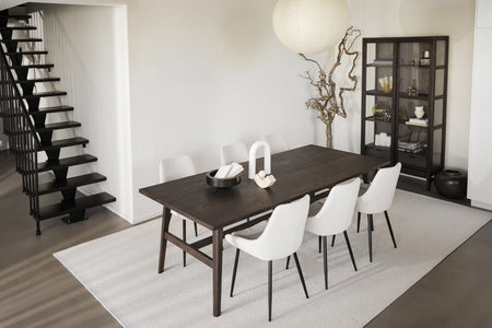 Plainfield Dining Table 220 x 100 cm – Brown Oak – 3
