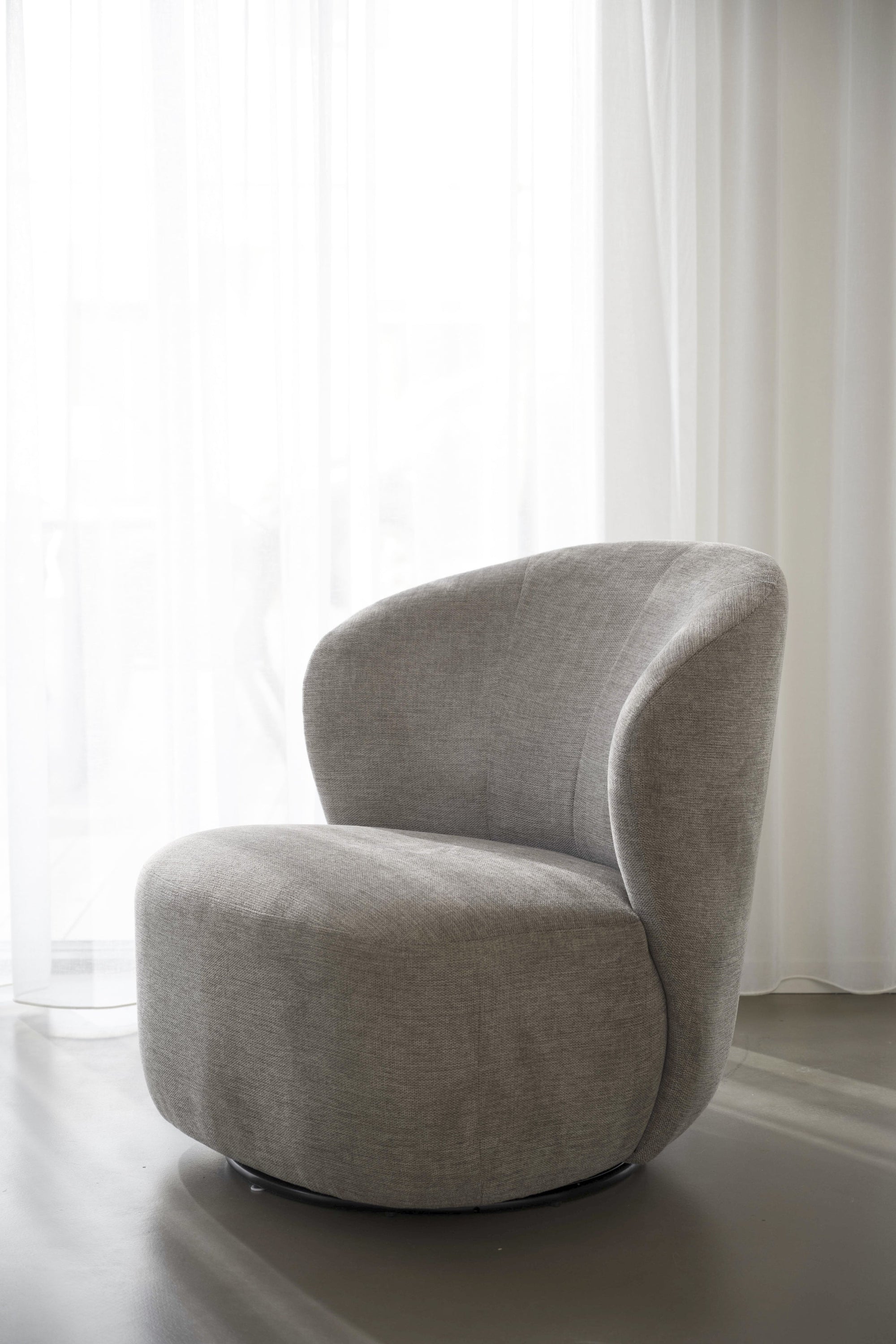 Roselawn Swivel Lounge Chair – Beige – 2