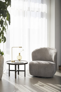 Roselawn Swivel Lounge Chair – Beige – 3