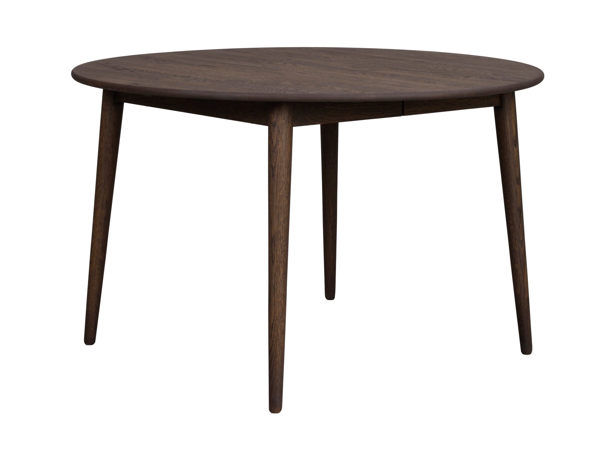 Tyler Round Extendable Dining Table Ø120 cm – Brown Oak – 6