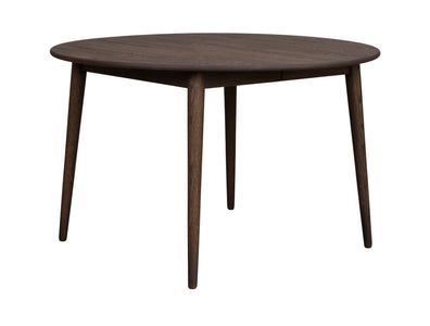 Tyler Round Extendable Dining Table Ø120 cm – Brown Oak – 6