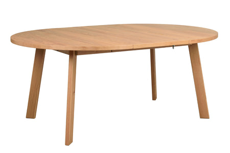 Glenside Round Extendable Dining Table Ø130 cm – Oak – 7