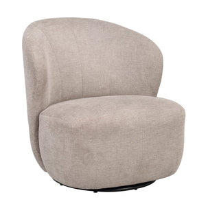 Roselawn Swivel Lounge Chair – Beige – 1