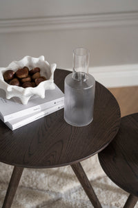 Yumi Nesting Tables – Brown Oak – 3
