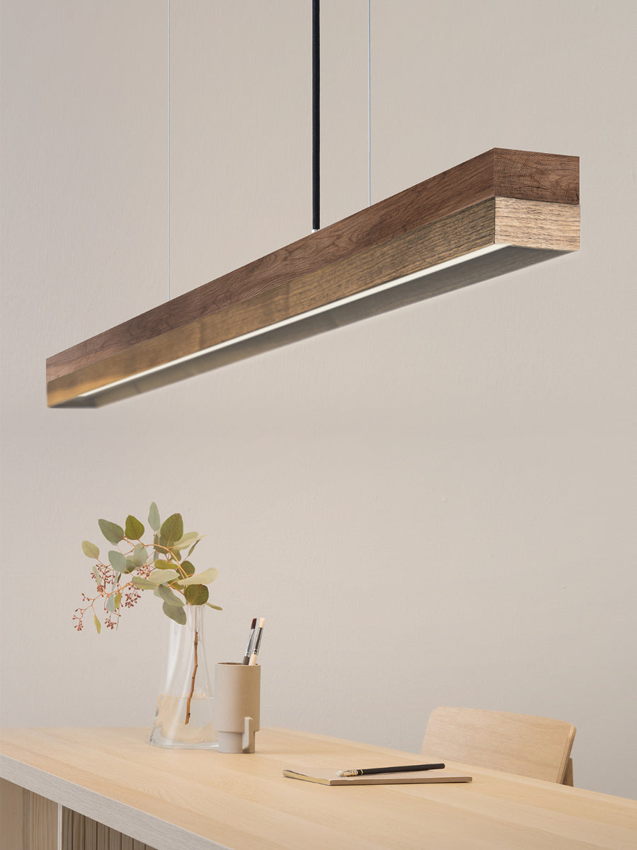 [C1w] Walnut Wood & Walnut Pendant 122CM