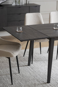 FILIPPA Drop Leaf Table 80CM & 120CM – Dark Brown Oak / Medium 80CM – 5