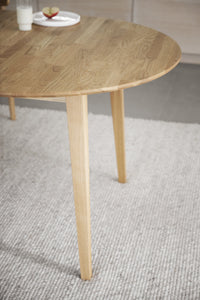 FILIPPA Oval Extending Table 170/210/250CM – Oak / Standard Table (one leaf included) – 3