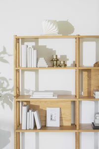 HOLTON Oak Bookshelf 140 CM – Oak – 2
