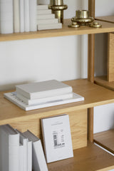 HOLTON Oak Bookshelf 140 CM – Oak – 4
