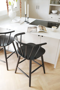 CARMEN Bar Chair Set of 2 – black – 4