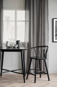 CARMEN Bar Chair Set of 2 – black – 5