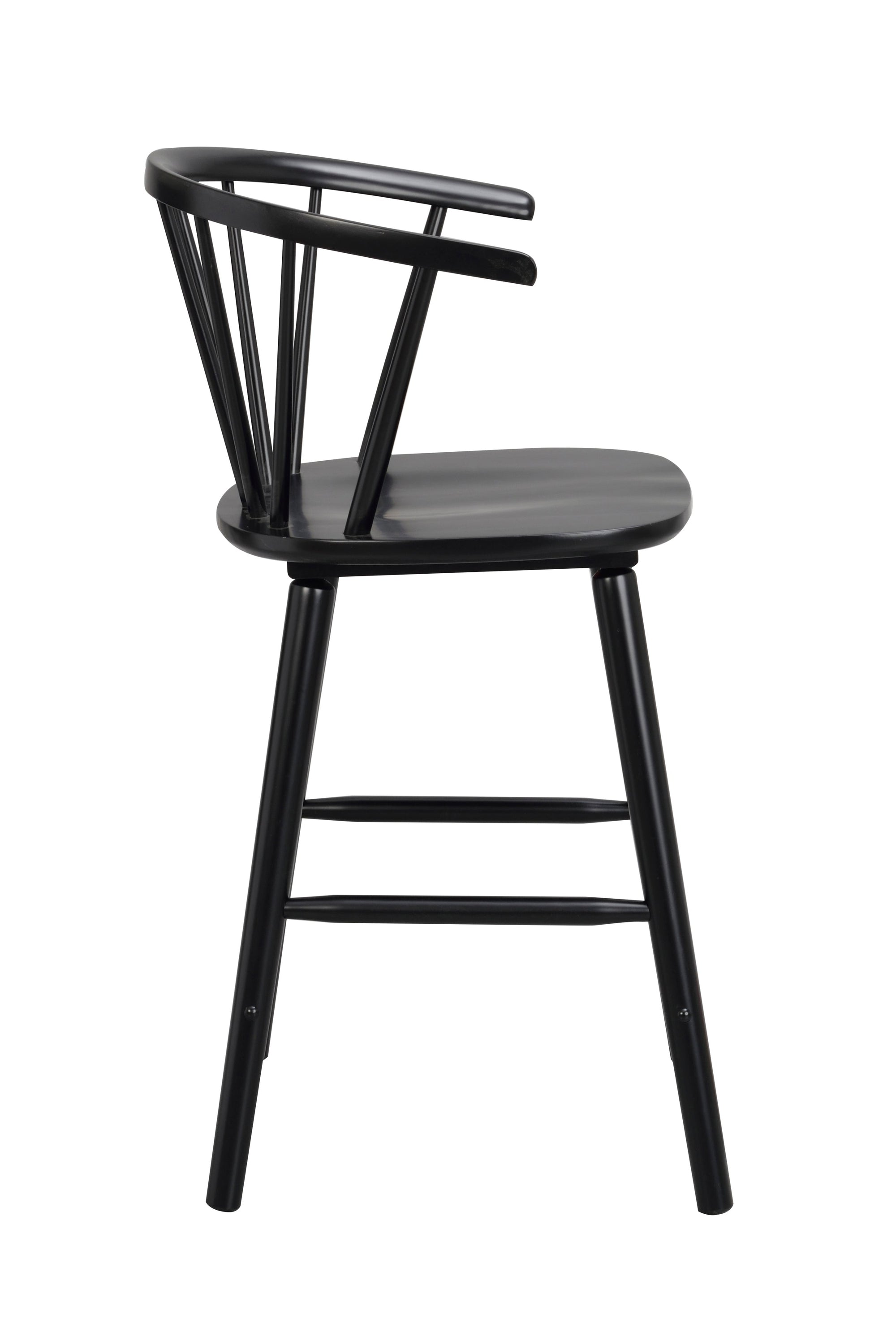 CARMEN Bar Chair Set of 2 – black – 8